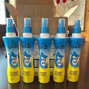Got2b Beach Matt Texturizing Salt Spray By Schwarzkopf- Mermaid Style - 5 NEW!